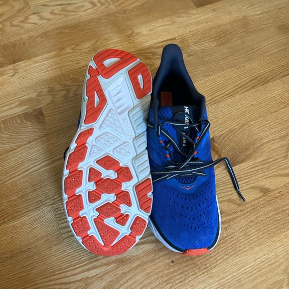 HOKA WORN ONCE Arahi 5 Men’s 7.5 D Running shoes! ABSOLUTELY PERFECT! - Picture 8 of 9